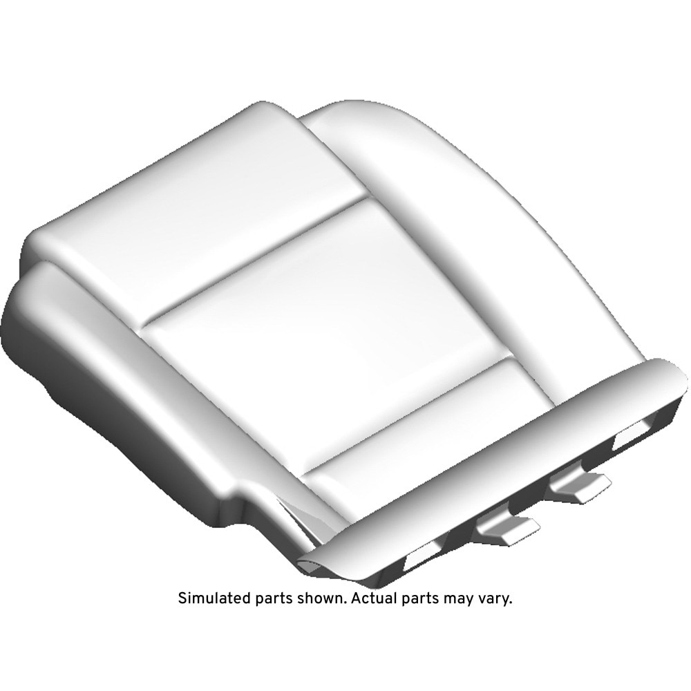 GM Genuine Parts Jet Black Rear Passenger Side Seat Cushion