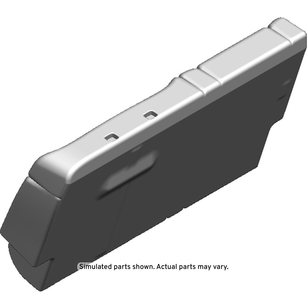 GM Genuine Parts Dark Ash Gray Rear Driver Side Seat Back Cushion Cover