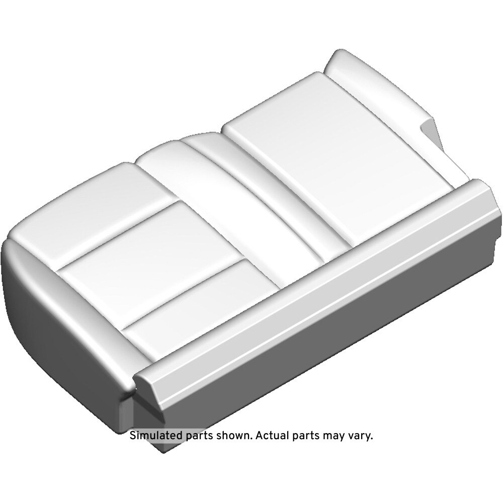 GM Genuine Parts Dark Ash Gray Rear Passenger Side Seat Cushion Cover