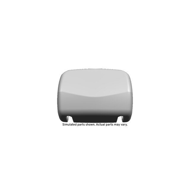 GM Genuine Parts Very Light Platinum Rear Seat Head Restraint Cover