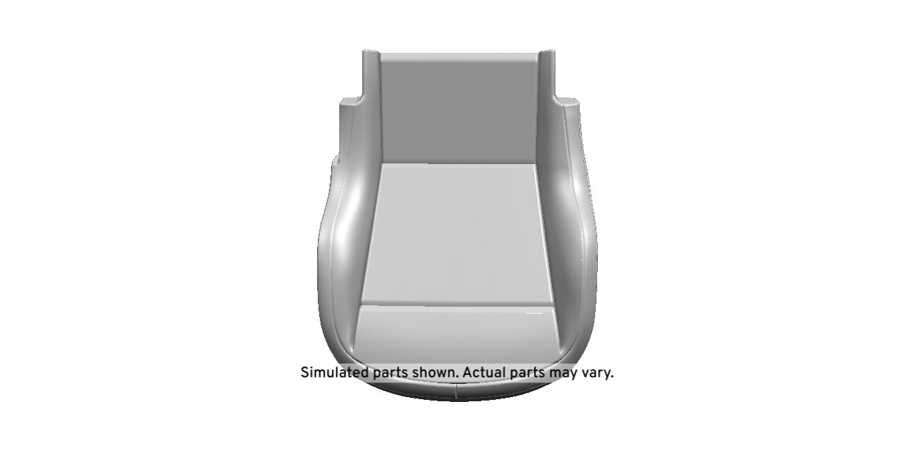 GM Genuine Parts Brownstone Driver Seat Back Cushion Cover