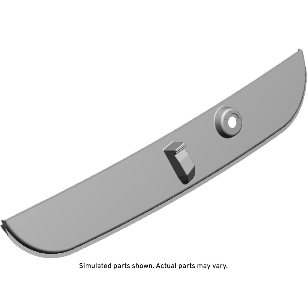 GM Genuine Parts Black Rear End Spoiler Retainer Cover