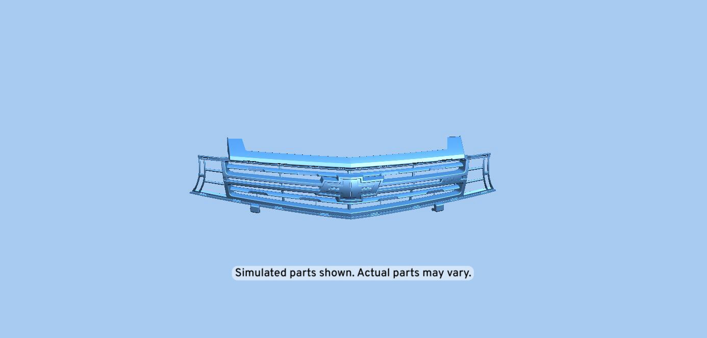 GM Genuine Parts Black Front Grille