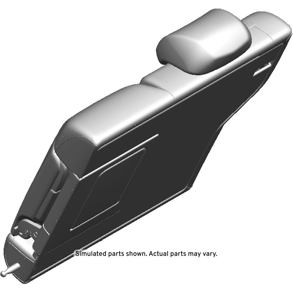 GM Genuine Parts Light Platinum Rear Passenger Side Seat Back Cushion