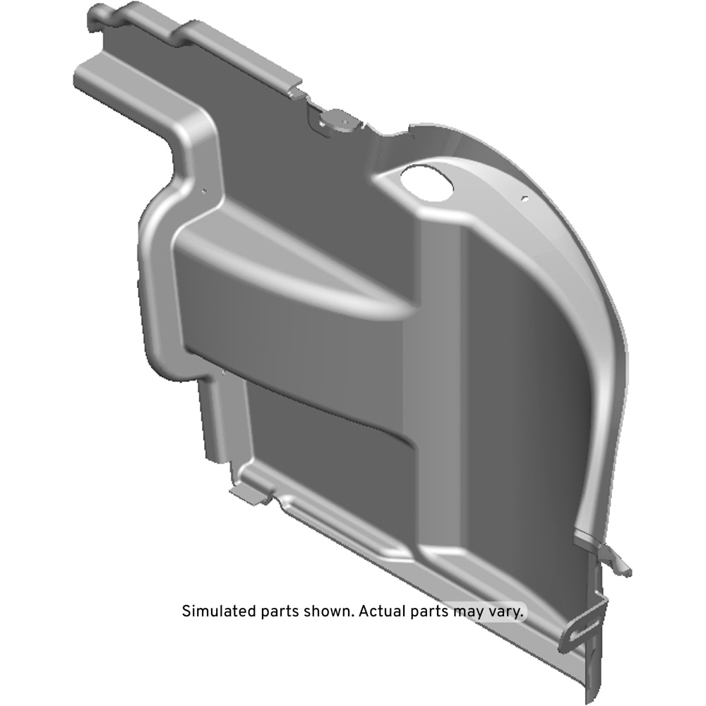 GM Genuine Parts Black Rear Compartment Side Trim