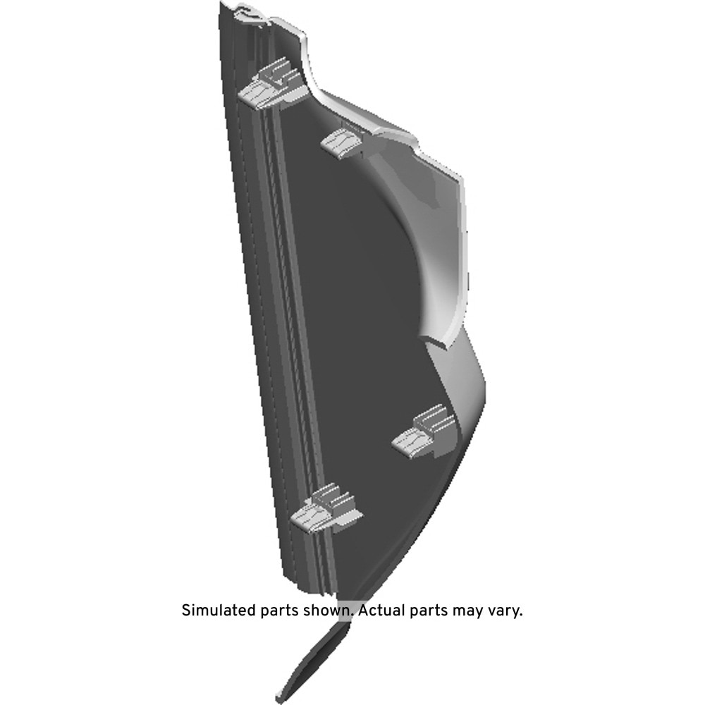 GM Genuine Parts Shale Passenger Side Instrument Panel Outer Trim Cover