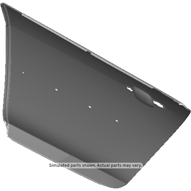 GM Genuine Parts Passenger Side Rear Door Outer Panel
