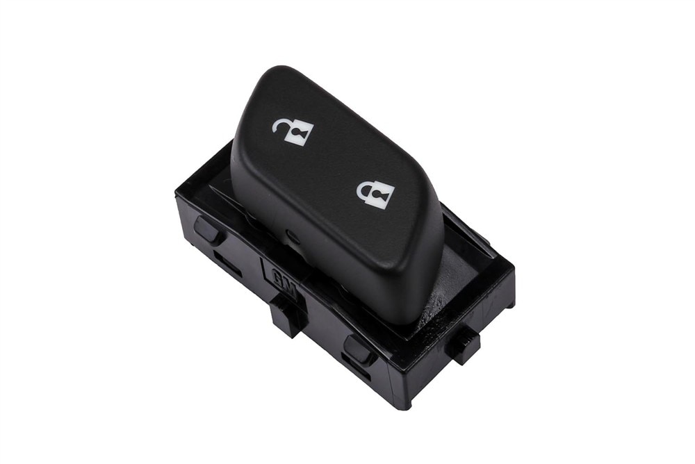 GM Genuine Parts Jet Black Driver Side Door Lock Switch