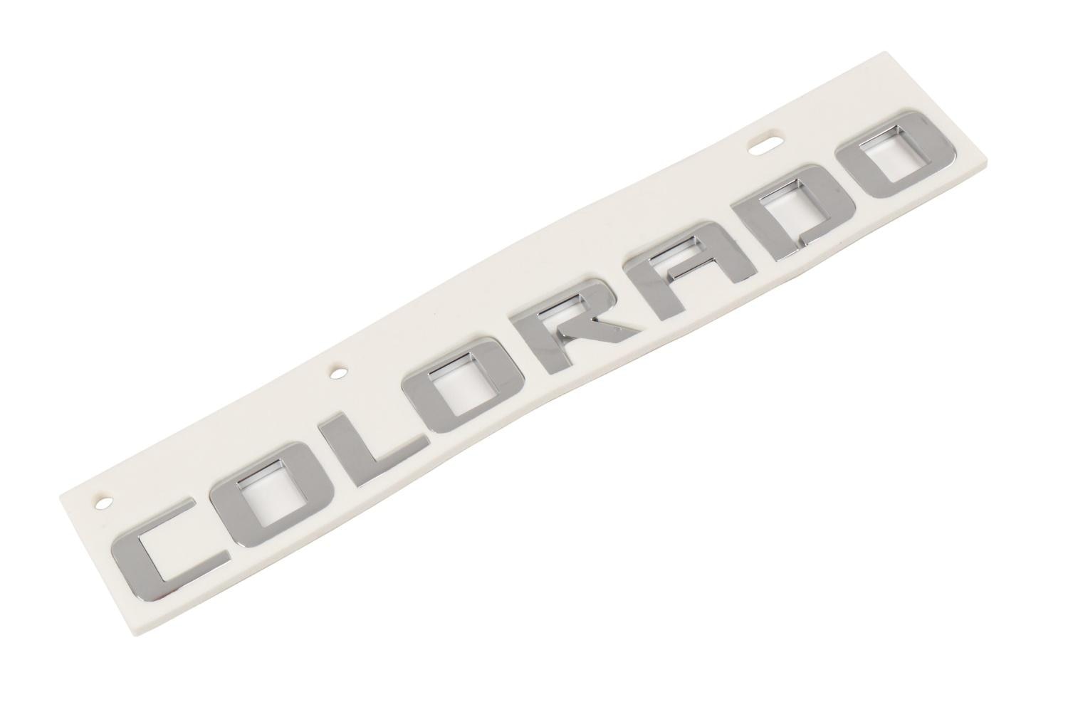 GM Genuine Parts Colorado Name Plate