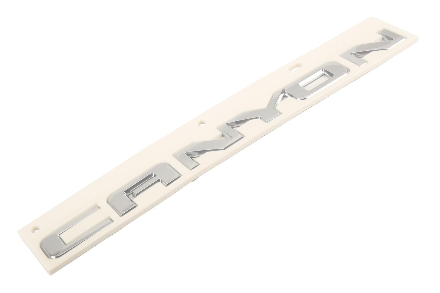 GM Genuine Parts Canyon Name Plate | 22900425 | GM Parts