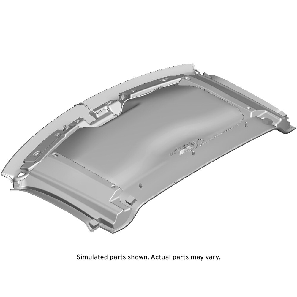 GM Genuine Parts Shale Front Headliner