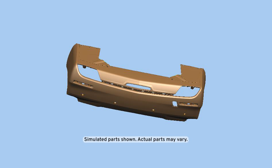GM Genuine Parts Rear Bumper Cover