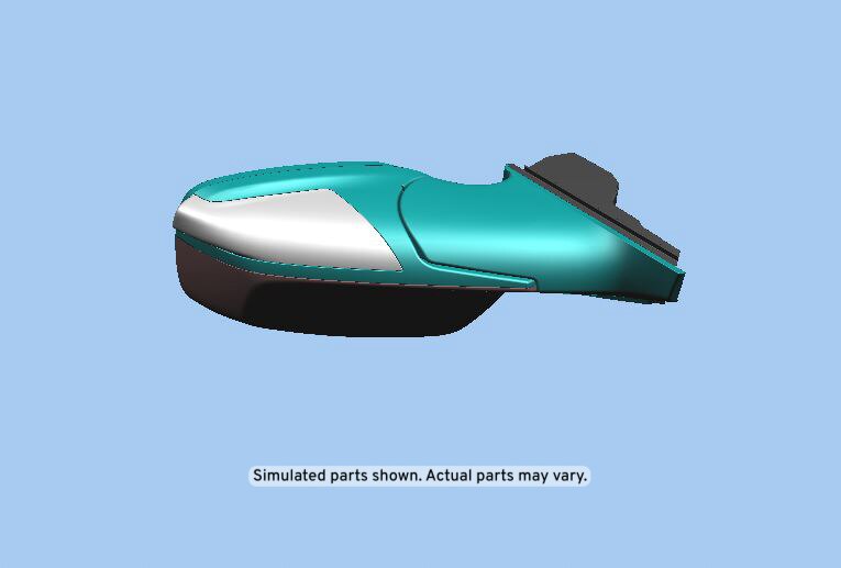 GM Genuine Parts Primed Driver Side Mirror