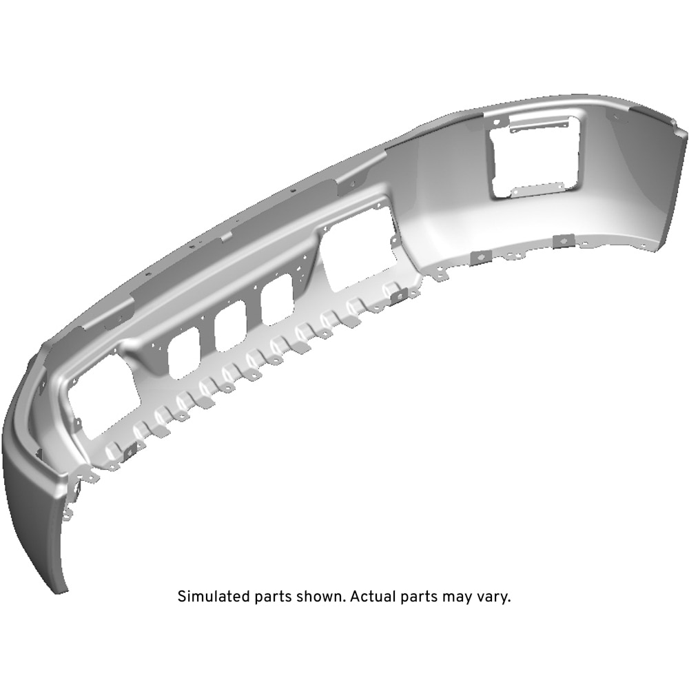 GM Genuine Parts Front Bumper Impact Bar
