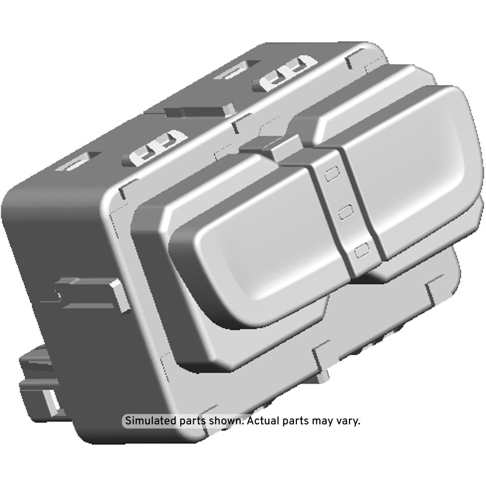 GM Genuine Parts Front Driver Side Seat Heater Switch in Black Carbon