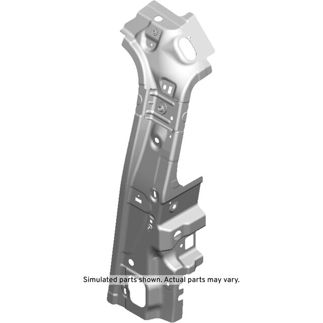 GM Genuine Parts Driver Side Body Lock Pillar Inner Panel