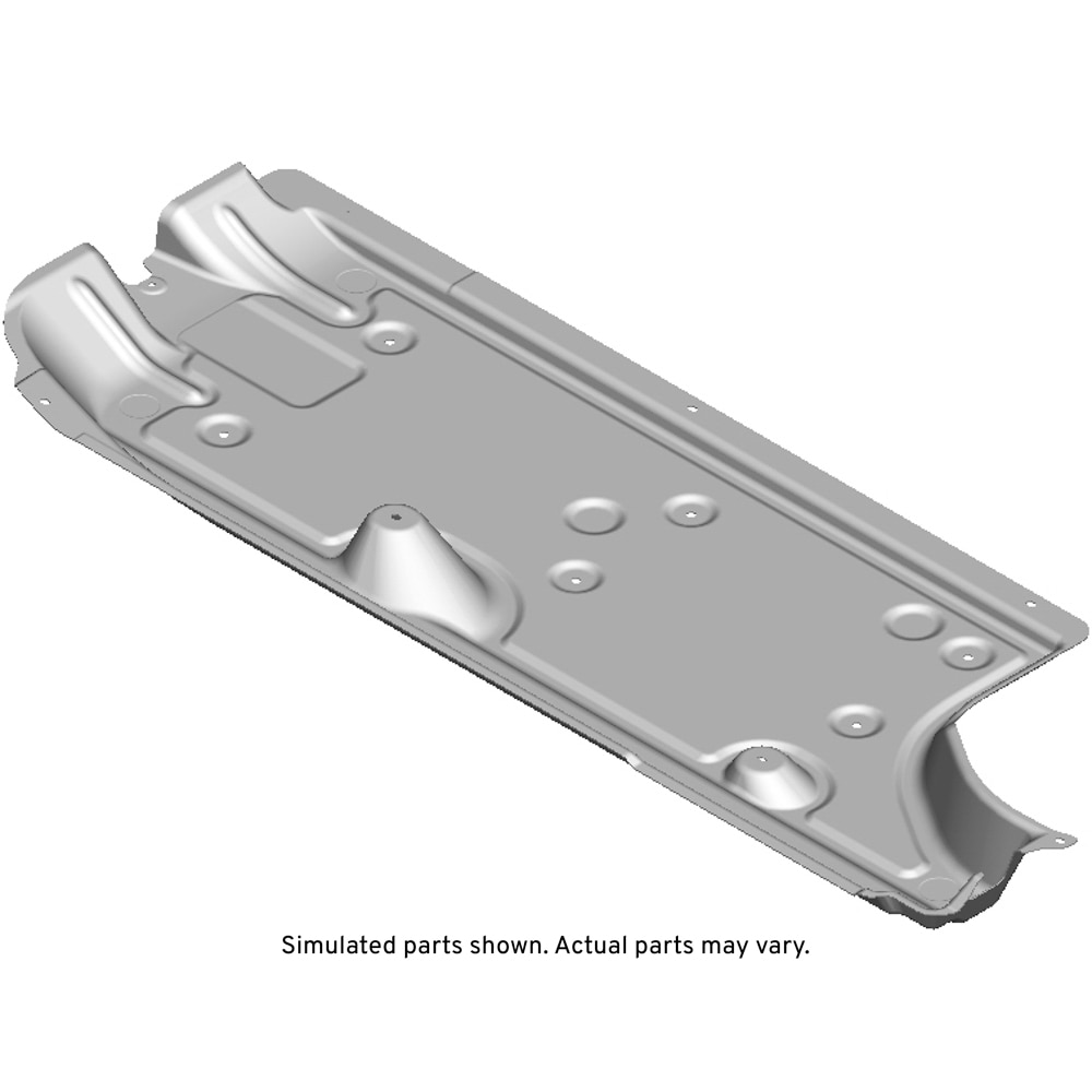 GM Genuine Parts Driver Side Underbody Front Air Deflector