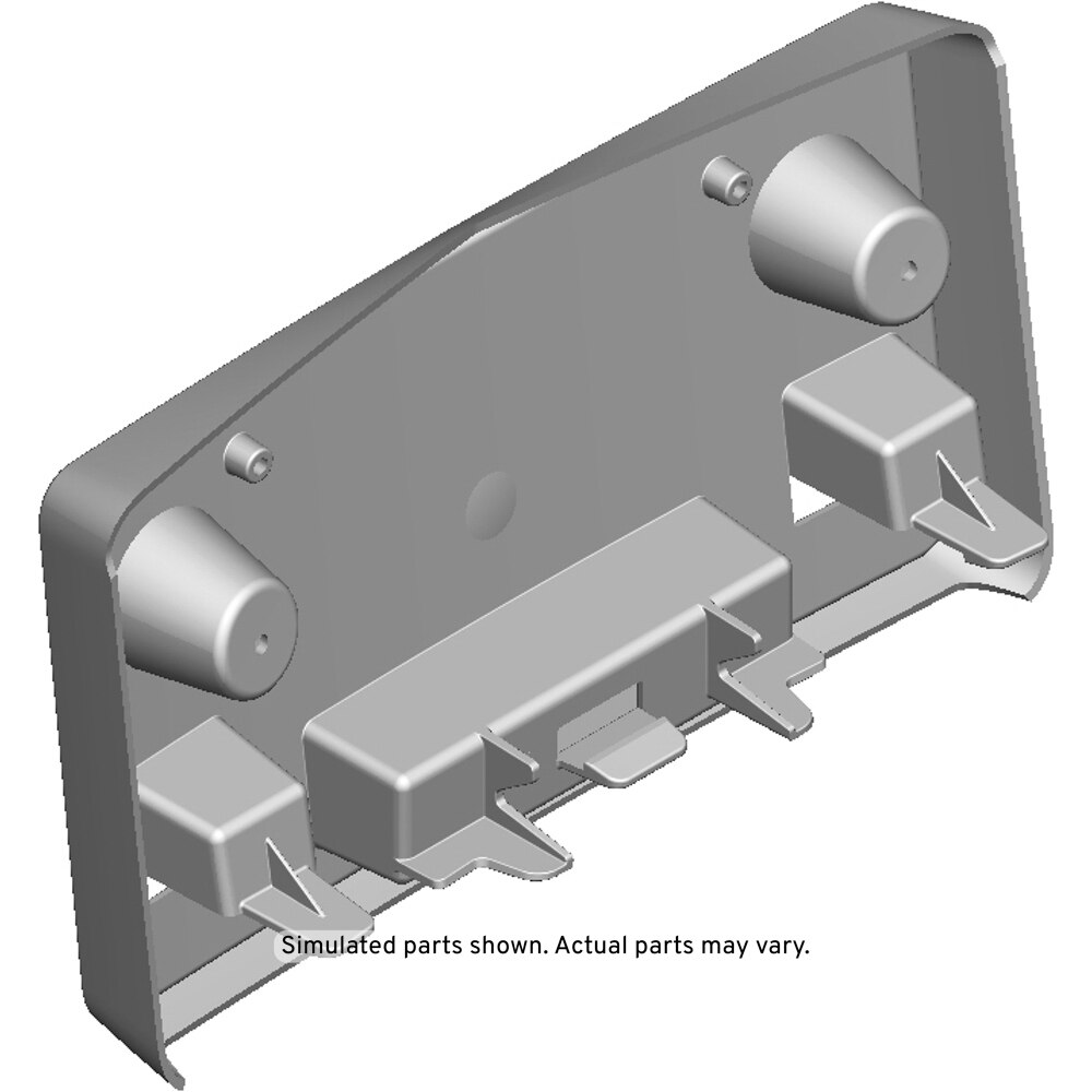 GM Genuine Parts Front License Plate Bracket
