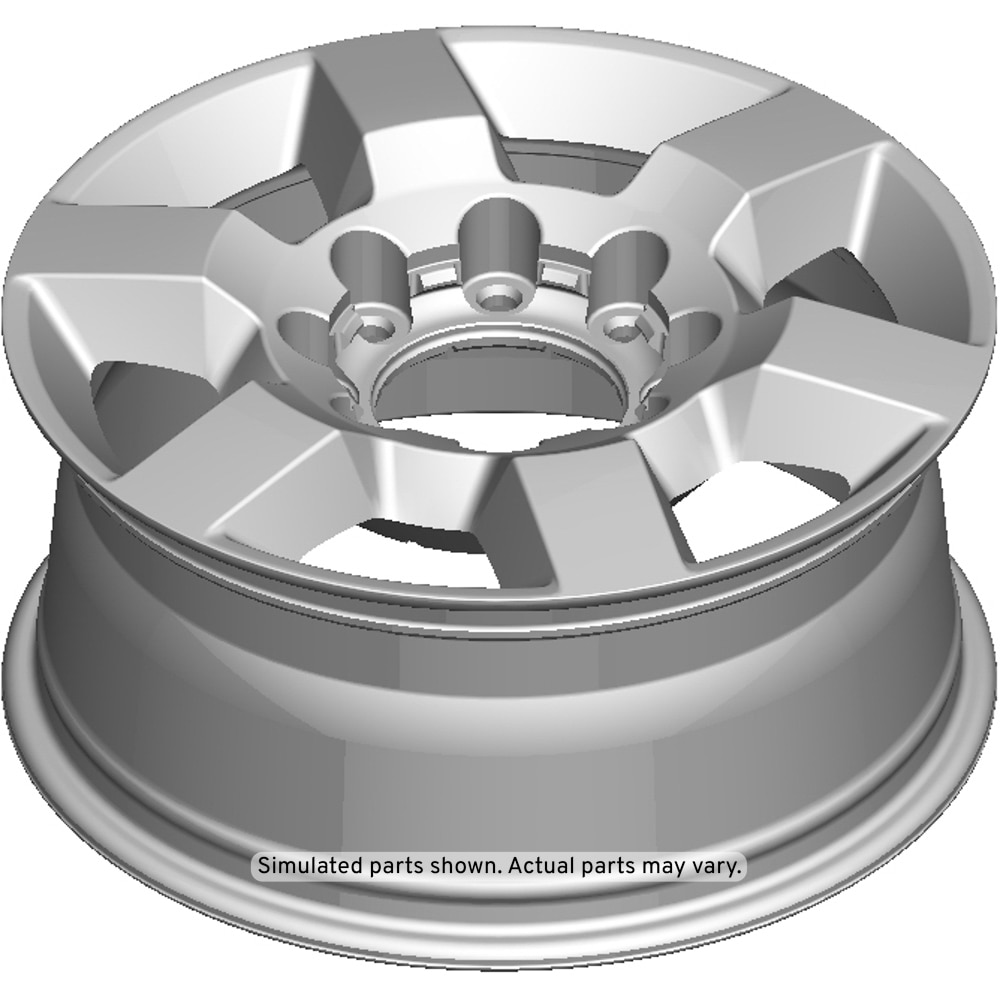 GM Genuine Parts 18x8-Inch Aluminum Wheel