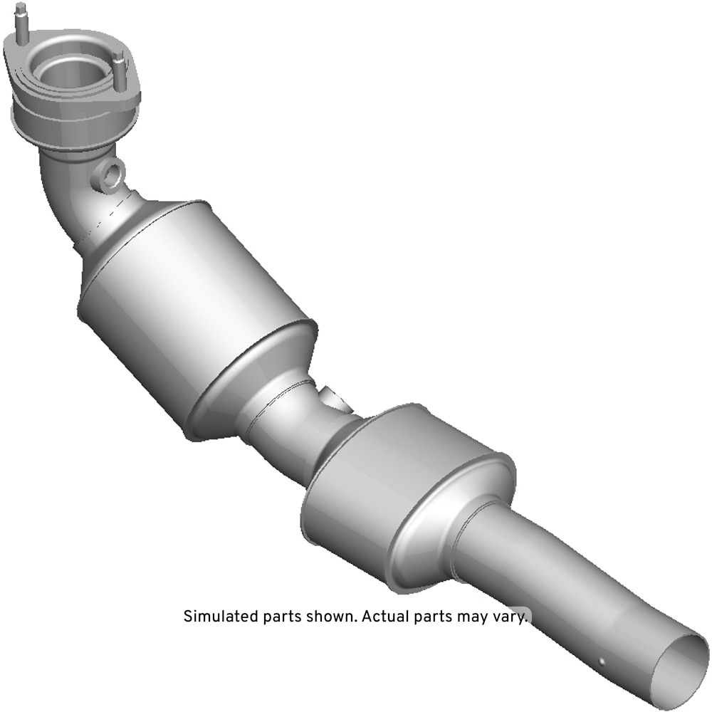 GM Genuine Parts Driver Side 3-Way Catalytic Converter with Studs and Seals