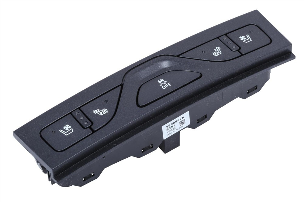 GM Genuine Parts Black Carbon Metallic Front Seat Heater Switch