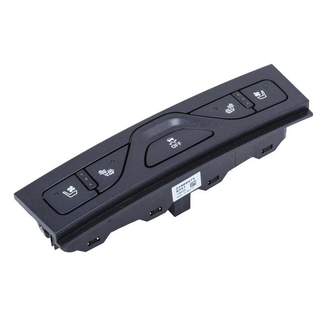 GM Genuine Parts Black Carbon Metallic Front Seat Heater Switch