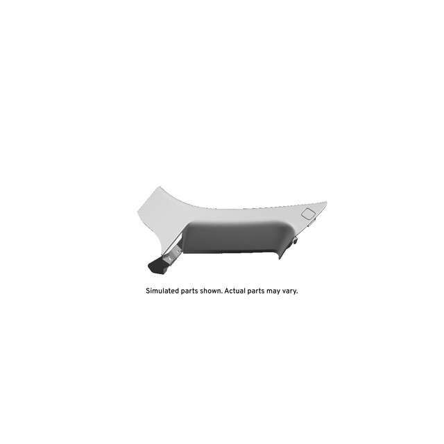 GM Genuine Parts Cocoa Passenger Side Quarter Window Trim Finish Panel