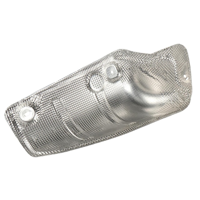 GM Genuine Parts Driver Side Exhaust Muffler Rear Heat Shield