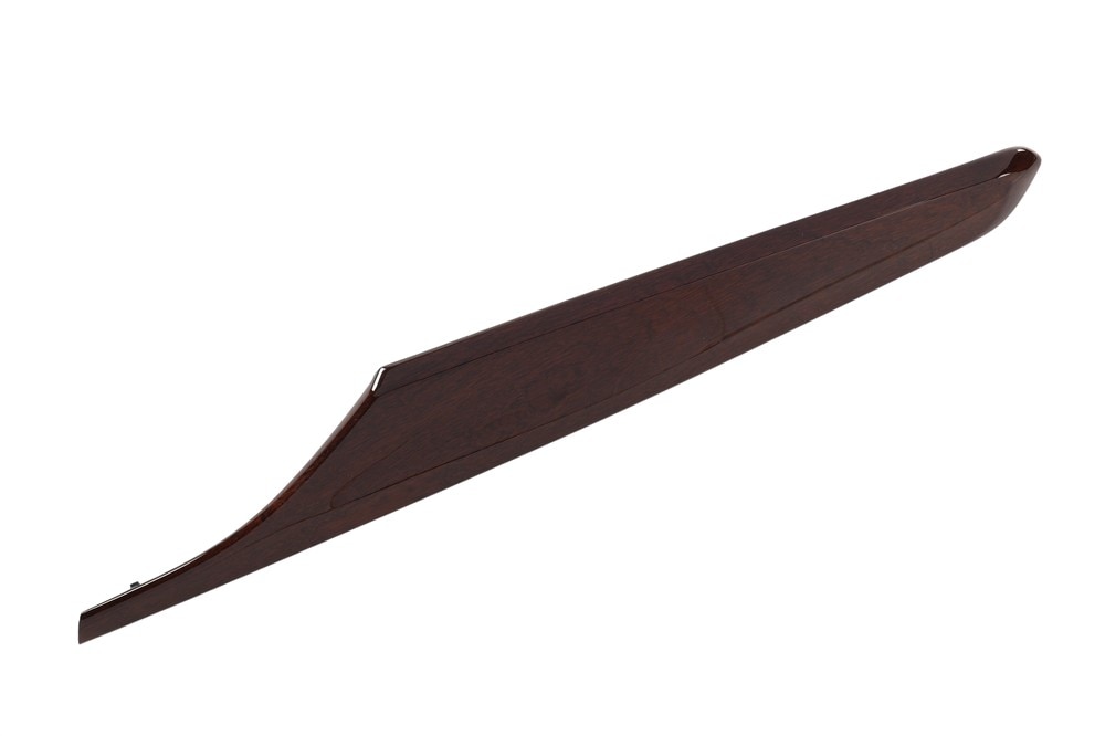 GM Genuine Parts Figured Sapele Rear Driver Side Door Trim Panel Applique