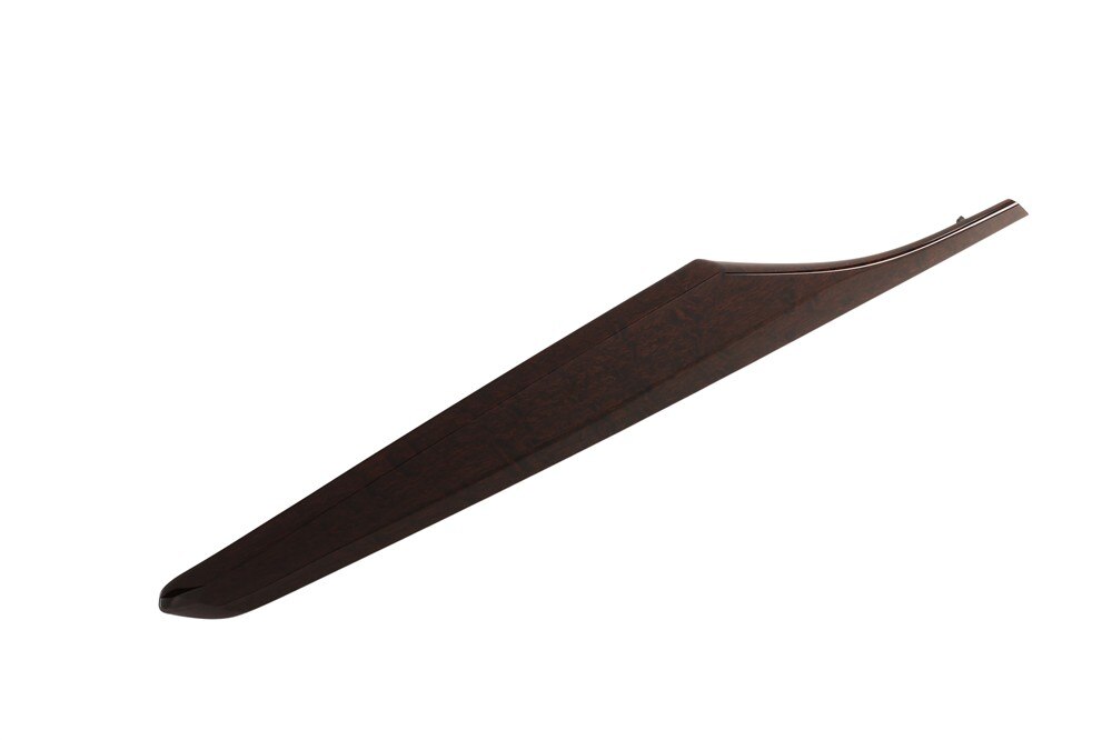 GM Genuine Parts Figured Sapele Rear Passenger Side Door Trim Panel Applique
