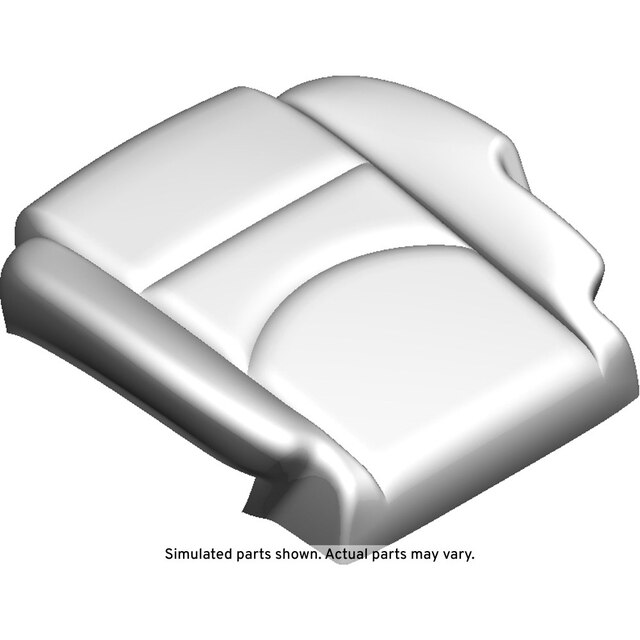 GM Genuine Parts Medium Titanium Driver Seat Cushion Cover