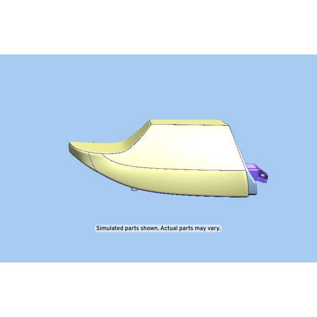 GM Genuine Parts Light Platinum Rear Passenger Side Seat Back Bolster