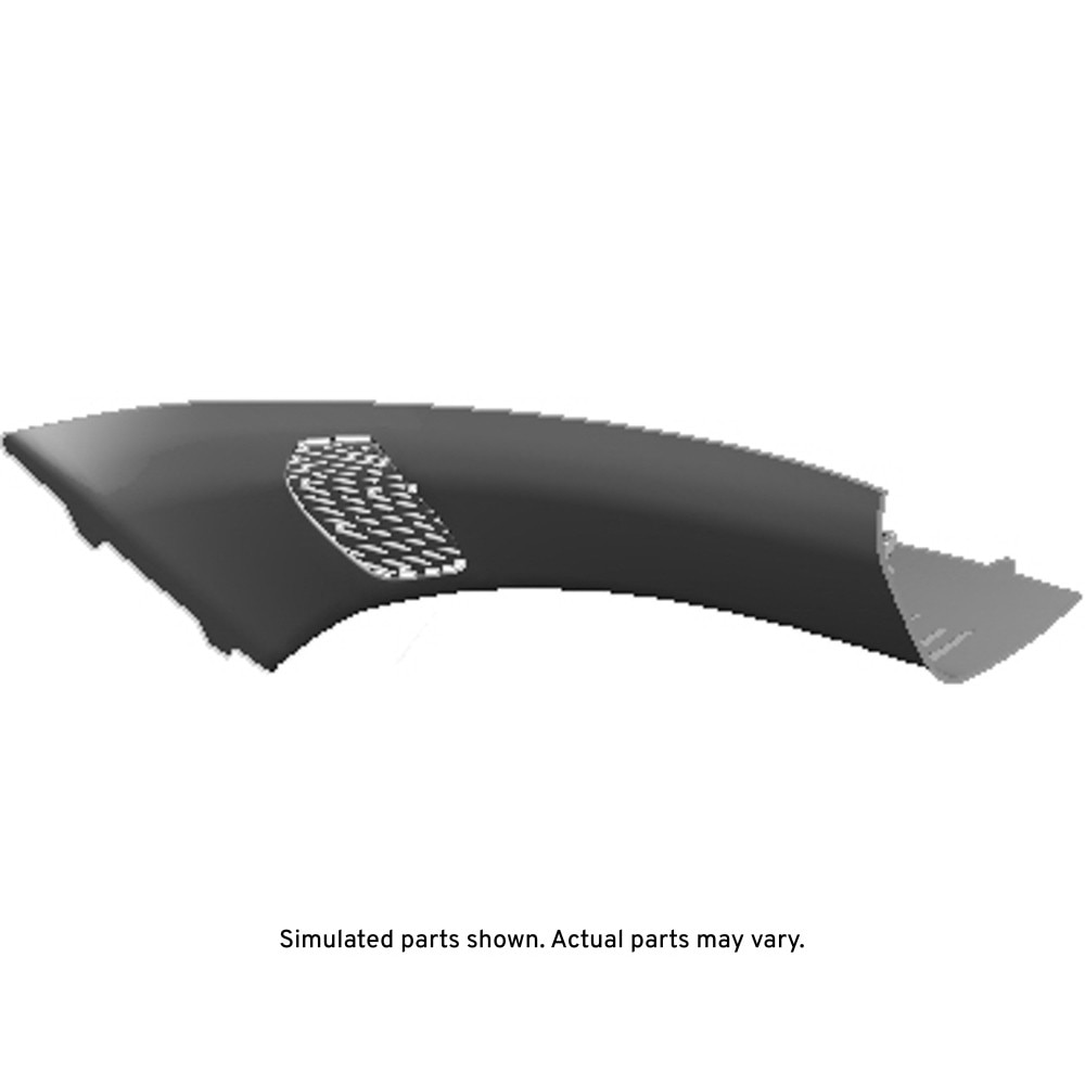 GM Genuine Parts Light Platinum Passenger Side Windshield Garnish Molding