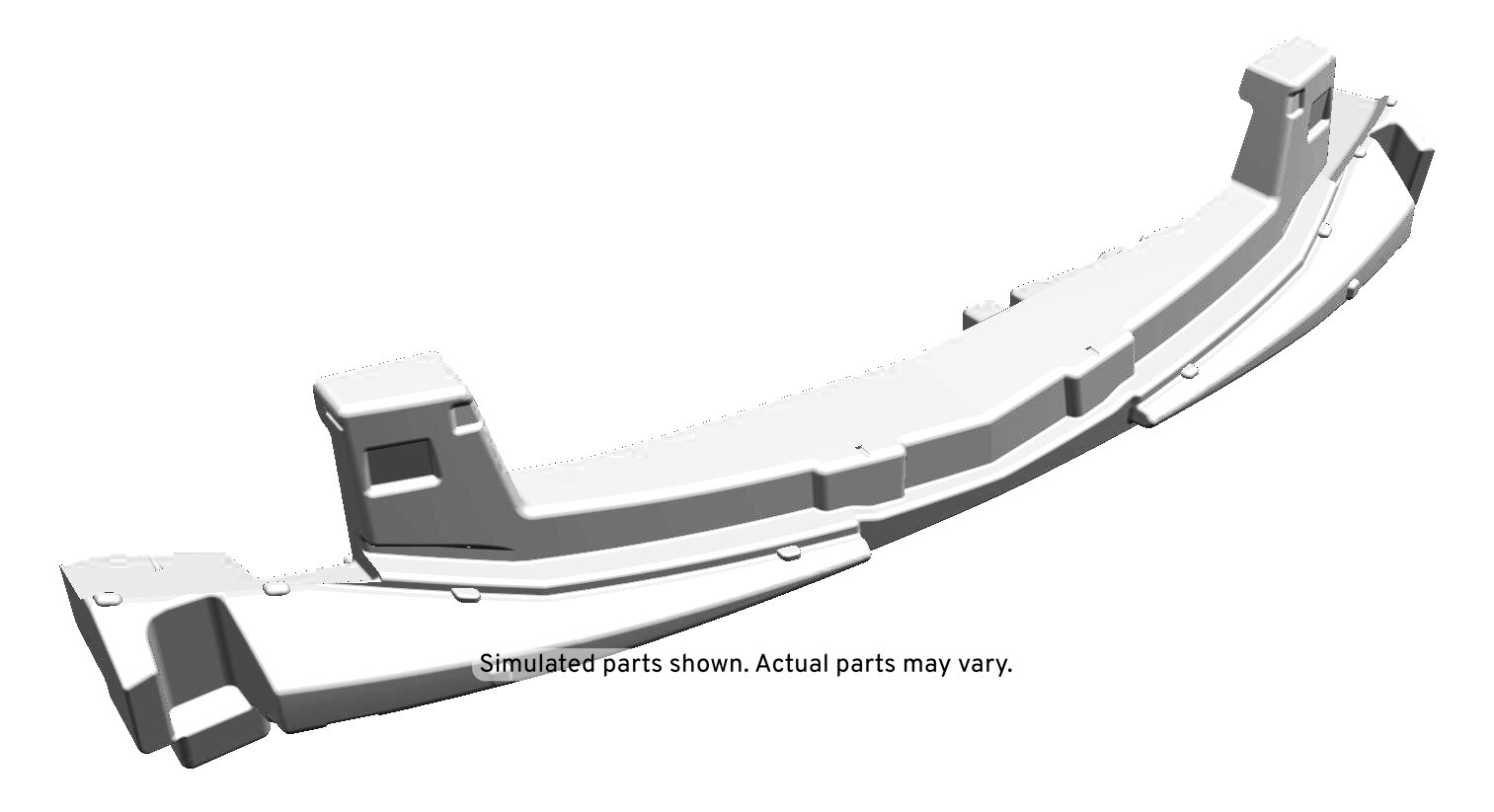 GM Genuine Parts Front Bumper Fascia Support