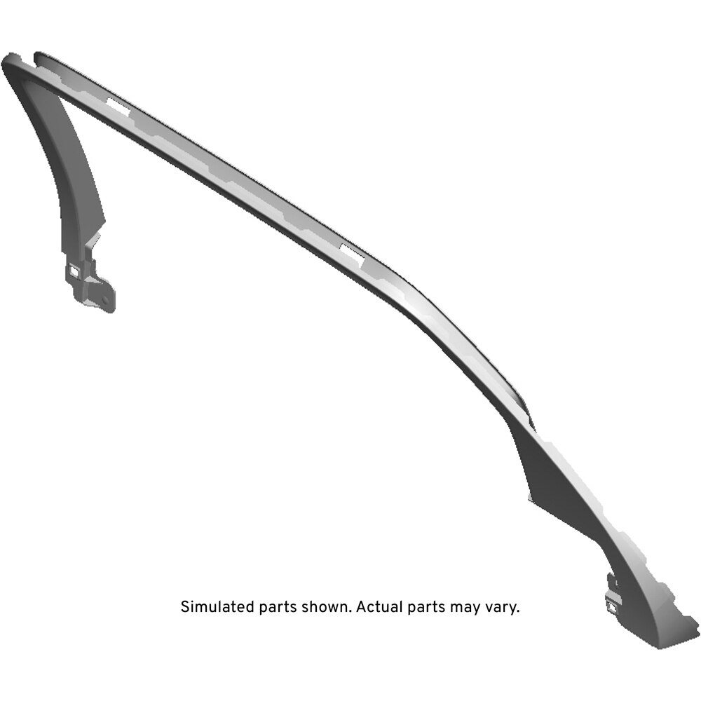GM Genuine Parts Passenger Side Rear Door Garnish Molding
