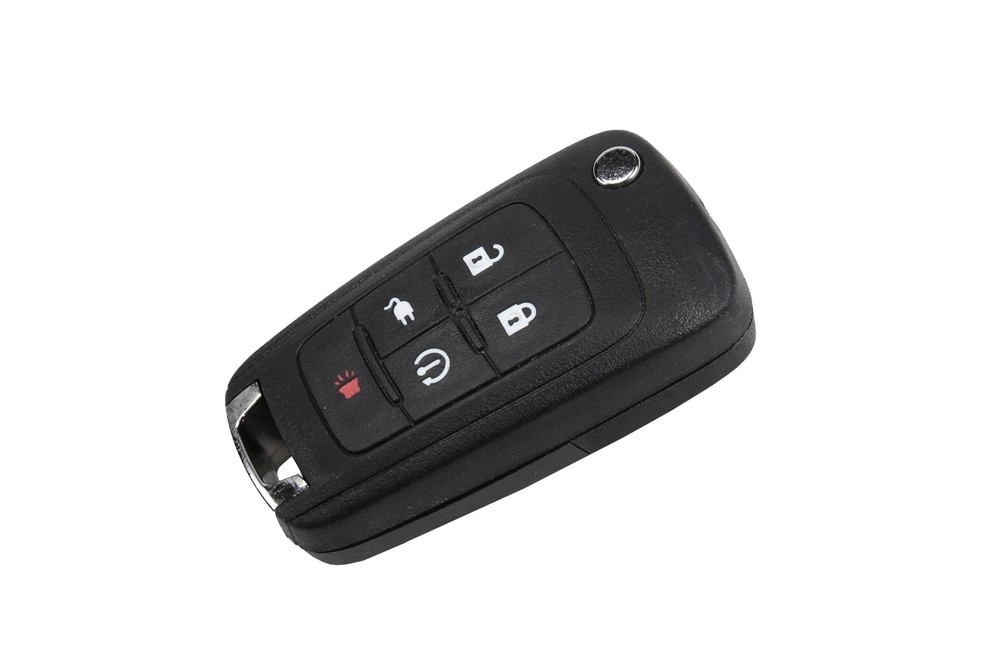 GM Genuine Parts Folding Door Lock and Ignition Lock Key with Transmitter (Programming Required)