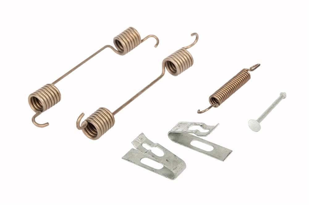 GM Genuine Parts Rear Parking Brake Hold Down Spring Kit with Springs, Pins, and Cups