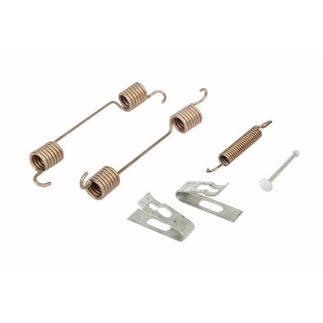 GM Genuine Parts Rear Parking Brake Hold Down Spring Kit with Springs, Pins, and Cups