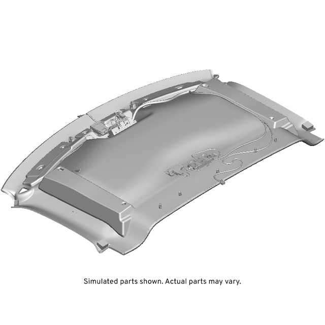 GM Genuine Parts Shale Front Headliner