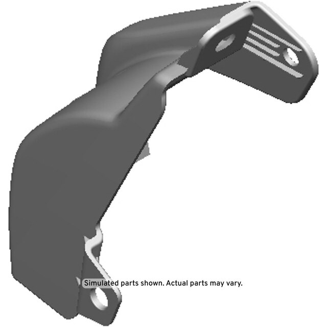GM Genuine Parts Shale 3rd Row Passenger Side Seat Back Hinge Finish Cover