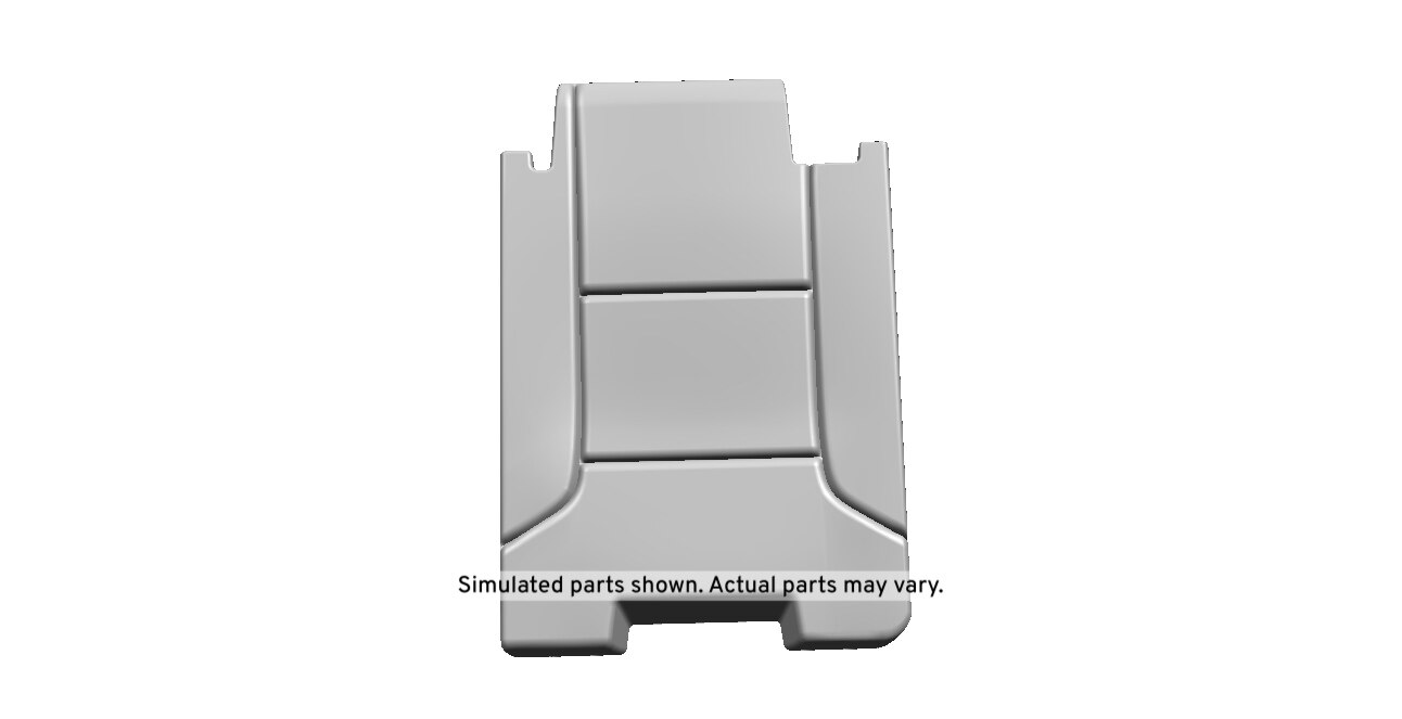 GM Genuine Parts Shale 3rd Row Passenger Side Seat Back Cushion Cover