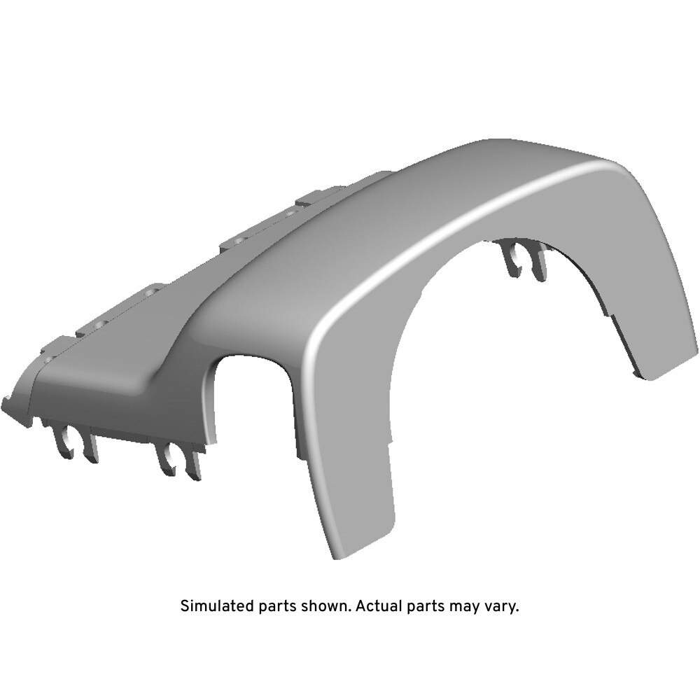 GM Genuine Parts Medium Cashmere Instrument Panel Steering Column Upper Trim Cover