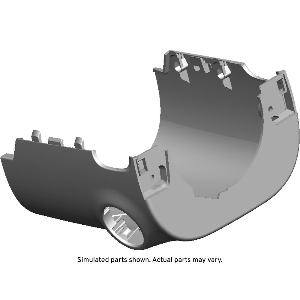 GM Genuine Parts Medium Cashmere Instrument Panel Steering Column Lower Trim Cover