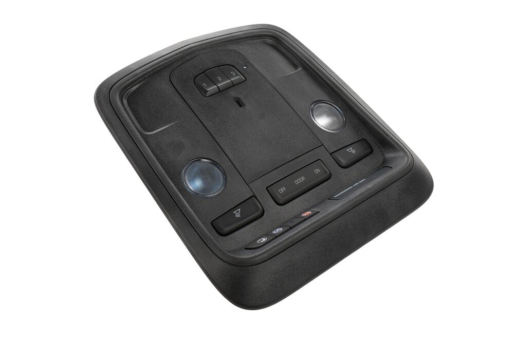 GM Genuine Parts Jet Black Roof Console