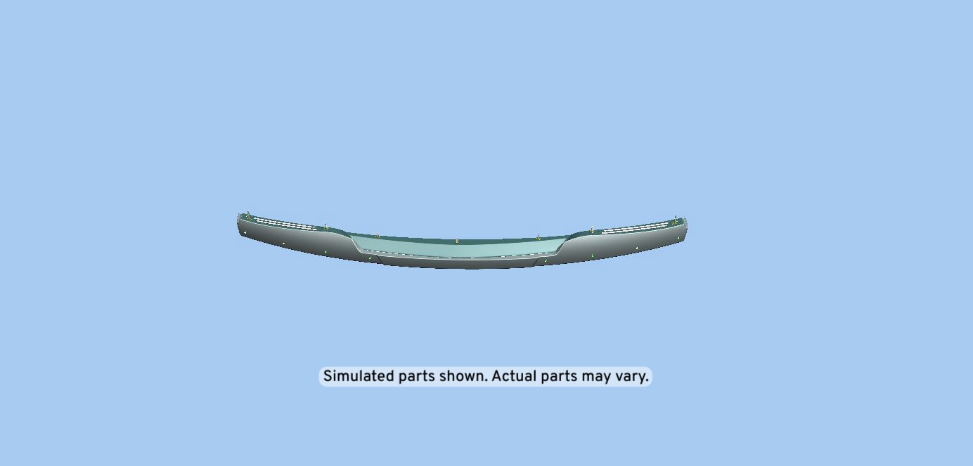 GM Genuine Parts Carbon Flash Metallic Rear End Spoiler