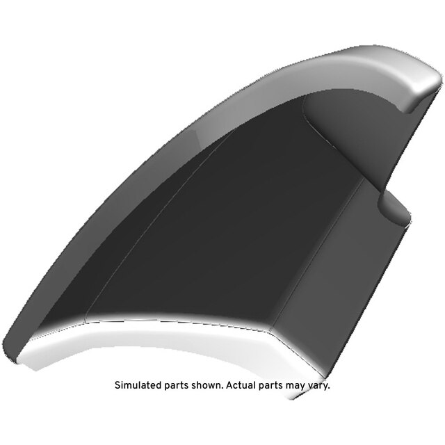 GM Genuine Parts Light Platinum Rear Driver Side Seat Back Side Cover