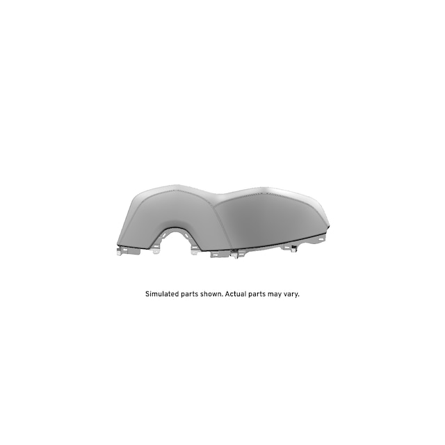 GM Genuine Parts Jet Black Instrument Panel Cluster Hood