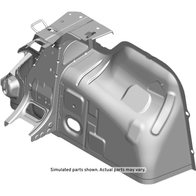 GM Genuine Parts Passenger Side Rear Wheelhouse Panel