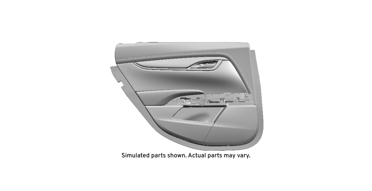 GM Genuine Parts Vecchio Rear Driver Side Door Trim