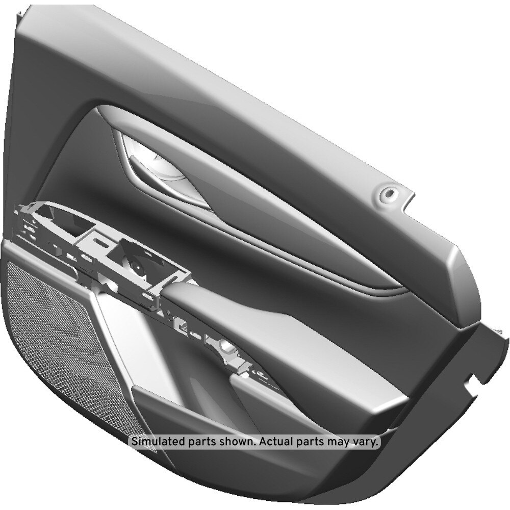 GM Genuine Parts Cocoa Passenger Side Rear Door Trim